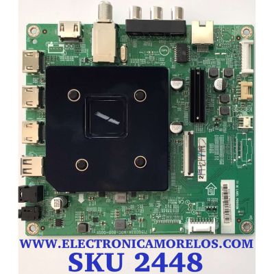 MAIN PARA TV INSIGNIA / NUMERO DE PARTE XLCB02K058 / 715GC034-M0C-B00-005Y / (G)XLCB02K058010X / KSA550055 / 5427756 / PANEL TPT550WR-D093.L REV:S21B / MODELO NS-55F501NA22